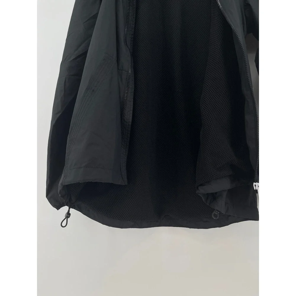 DKNY Sport MLB Seattle Mariners Windbreaker Jacket Full Zip Womens LG Black NEW - Picture 10 of 16
